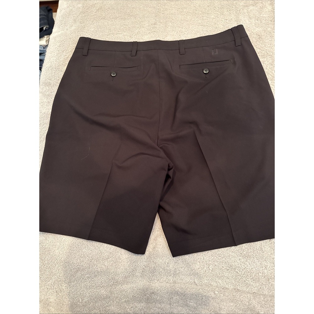 FootJoy Performance Golf Shorts Black Men's Size 38 Flat Front 24201 NWOT - Picture 12 of 14